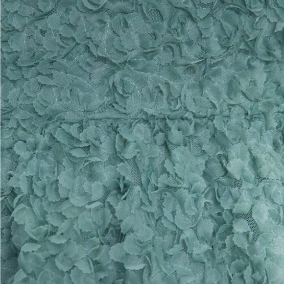 Zara 3D Floral Chiffon Dress Size Small - Picture 6 of 7